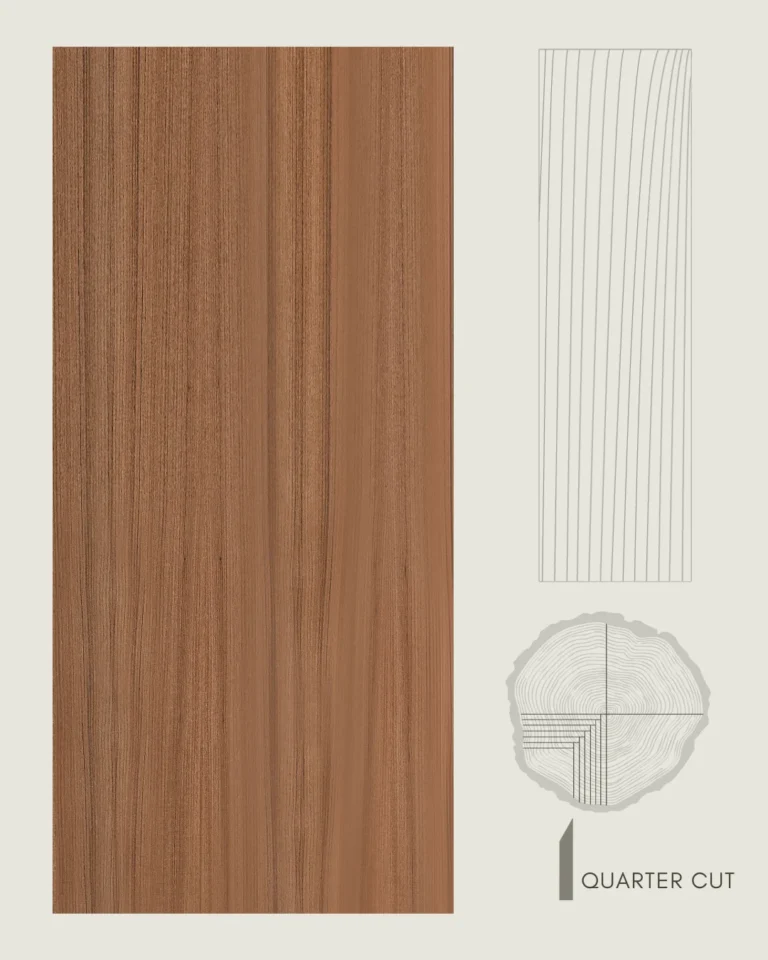 Quarter Cut veneer