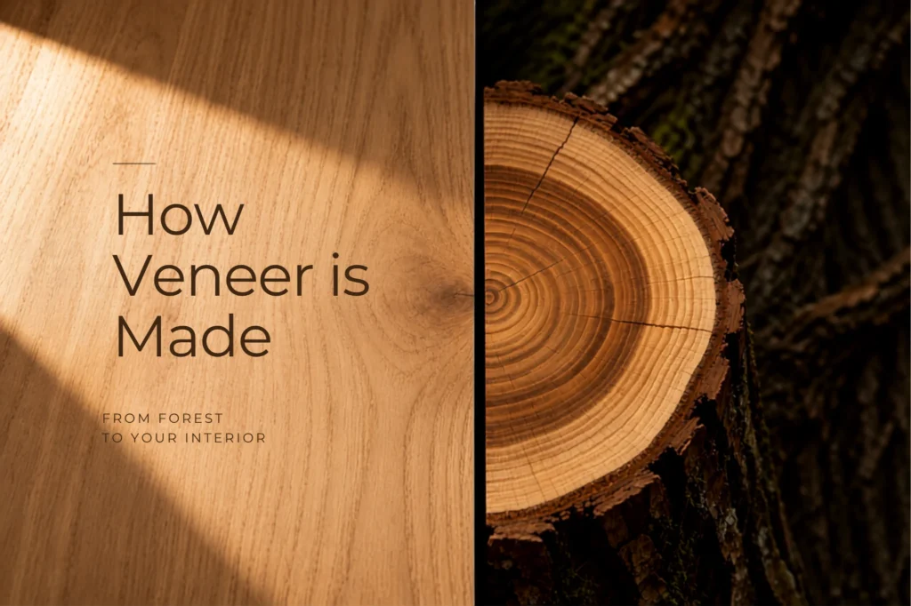 How Veneer Is Made: From Forest to Interior